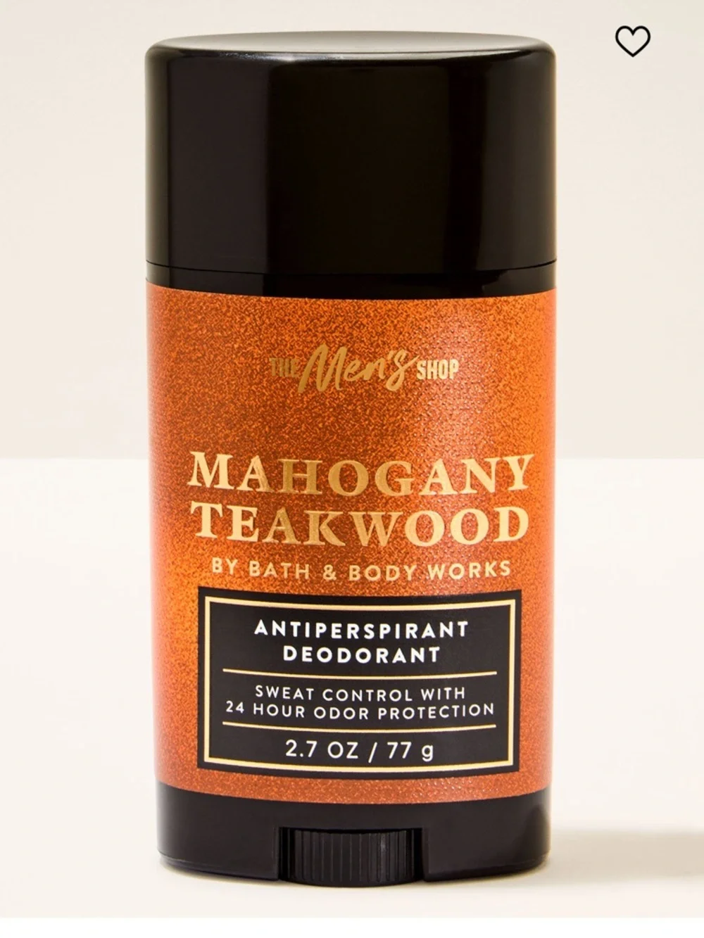 NWT Bath & Body Works Mahogany Teakwood Antiperspirant Deodorant